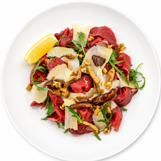 Carpaccio di Bresaola al Tartufo